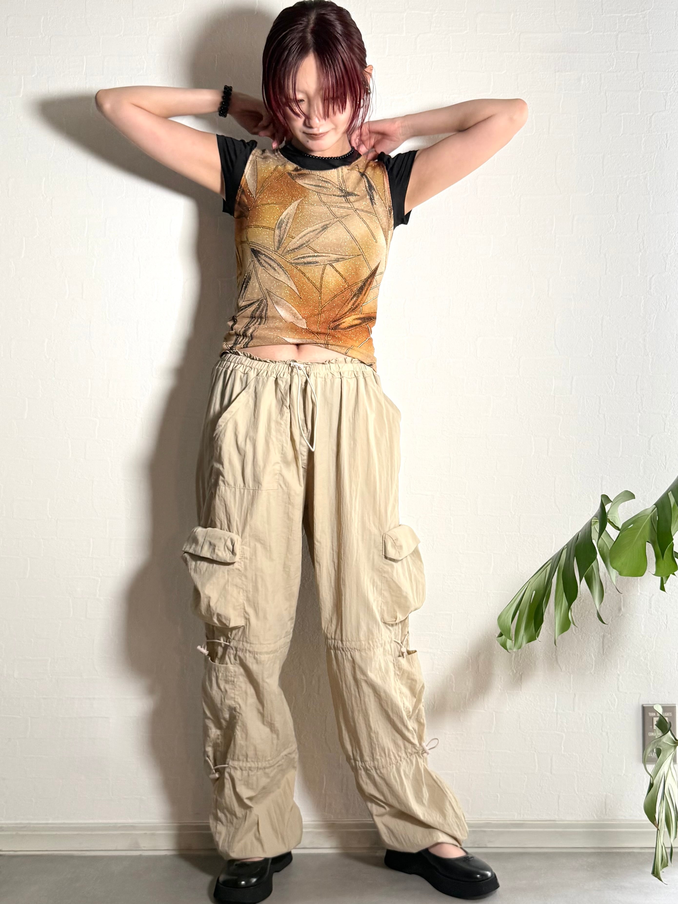 AMERI】MILITARY SLIT LACE CARGO PANTS （0125208710220） | PAY ID