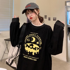 【韓国通販 dgo】roundneck long sleeve tops 2colors（A1312）