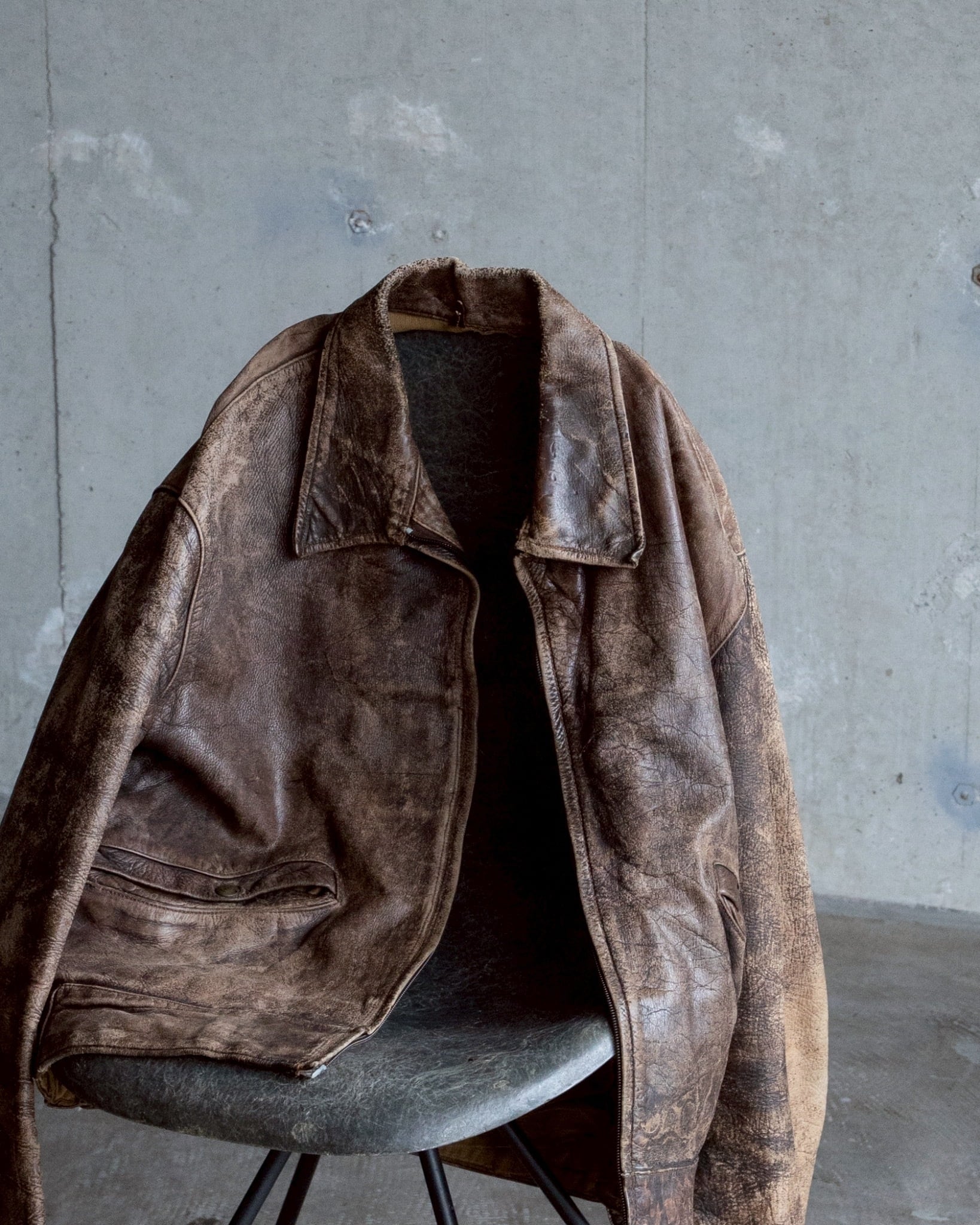 Appalachian レザージャケット ライダース 50s ヴィンテージ 50's【ビンテージ】CAMPUS【キャンパス】【Appalachian】アパラチアン