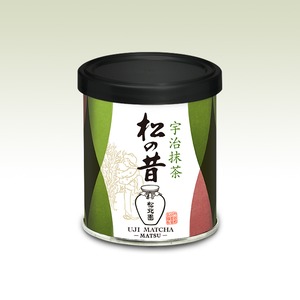 抹茶　松の昔　３０ｇ缶