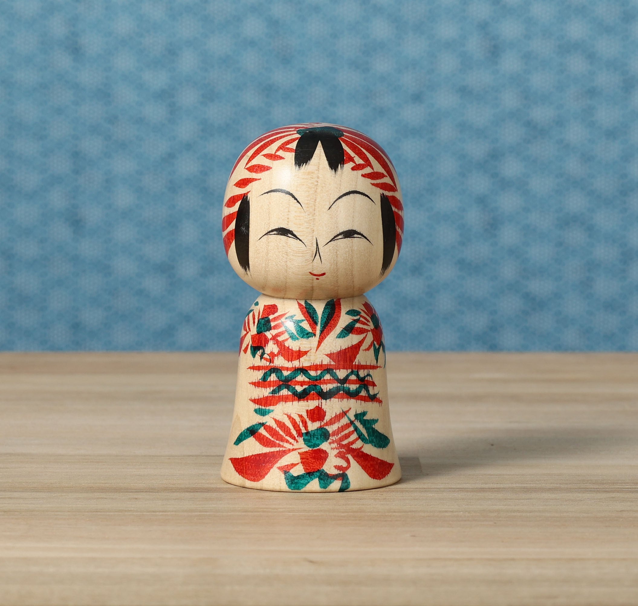 遠刈田系こけし Togatta style kokeshi doll | 早坂政弘工人 Masahiro