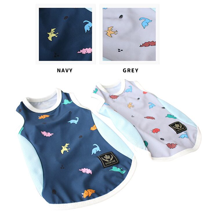 パークタンクトップ S ~ XL 2color / 犬服 新作 夏 可愛い 犬の服 ドッグウェア ペット 涼しい 小型犬 中型犬 ワンコ服 top88