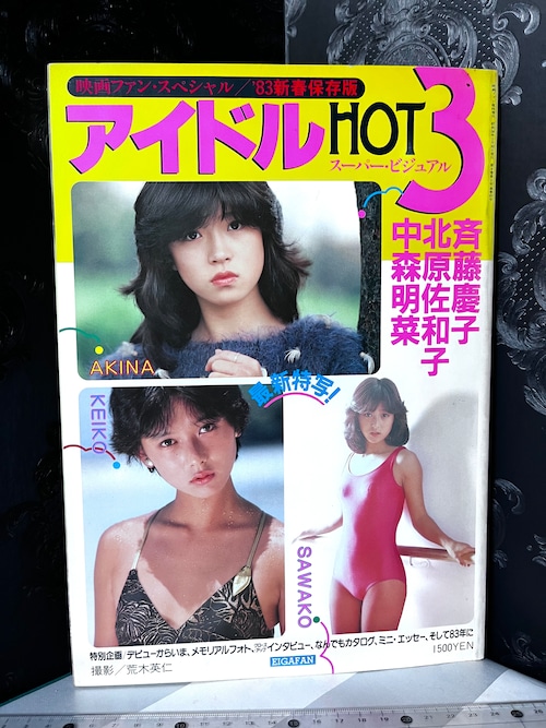 アイドルHOT3  中森明菜・北原佐和子・斉藤慶子