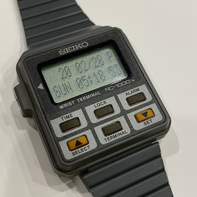 SEIKO RC-1000 ULTRA RARE GRAY VERSION | kokopelli's watches and collectables