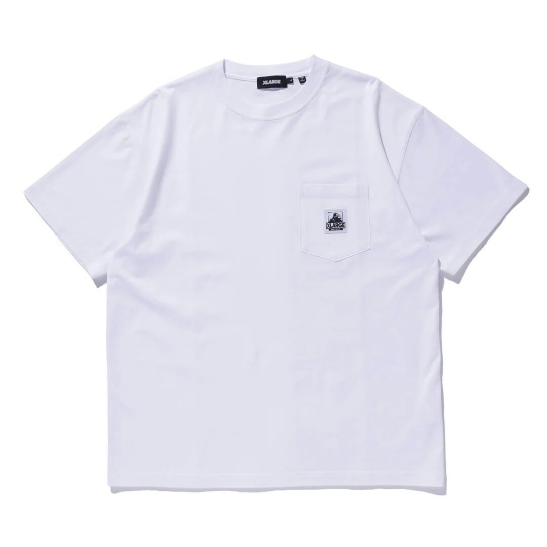 【XLARGE】OG TAG S/S POCKET TEE / WHITE【エクストララージ】