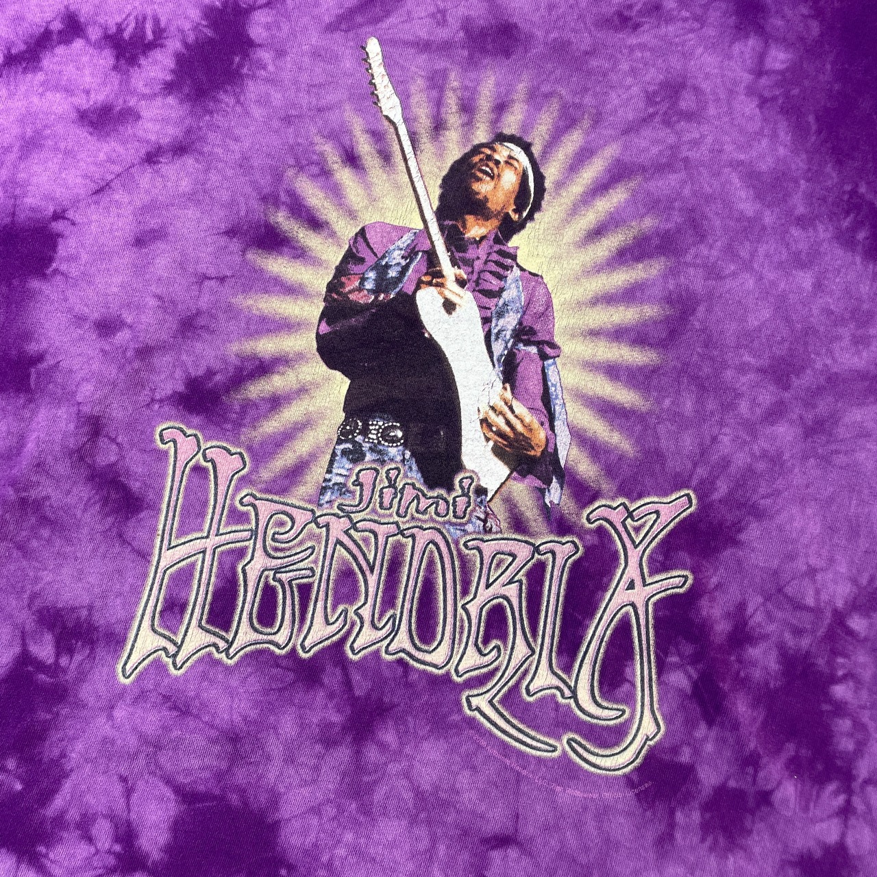 00年代 Jimi Hendrix ジミ・ヘンドリックス タイダイ染め アーティスト 