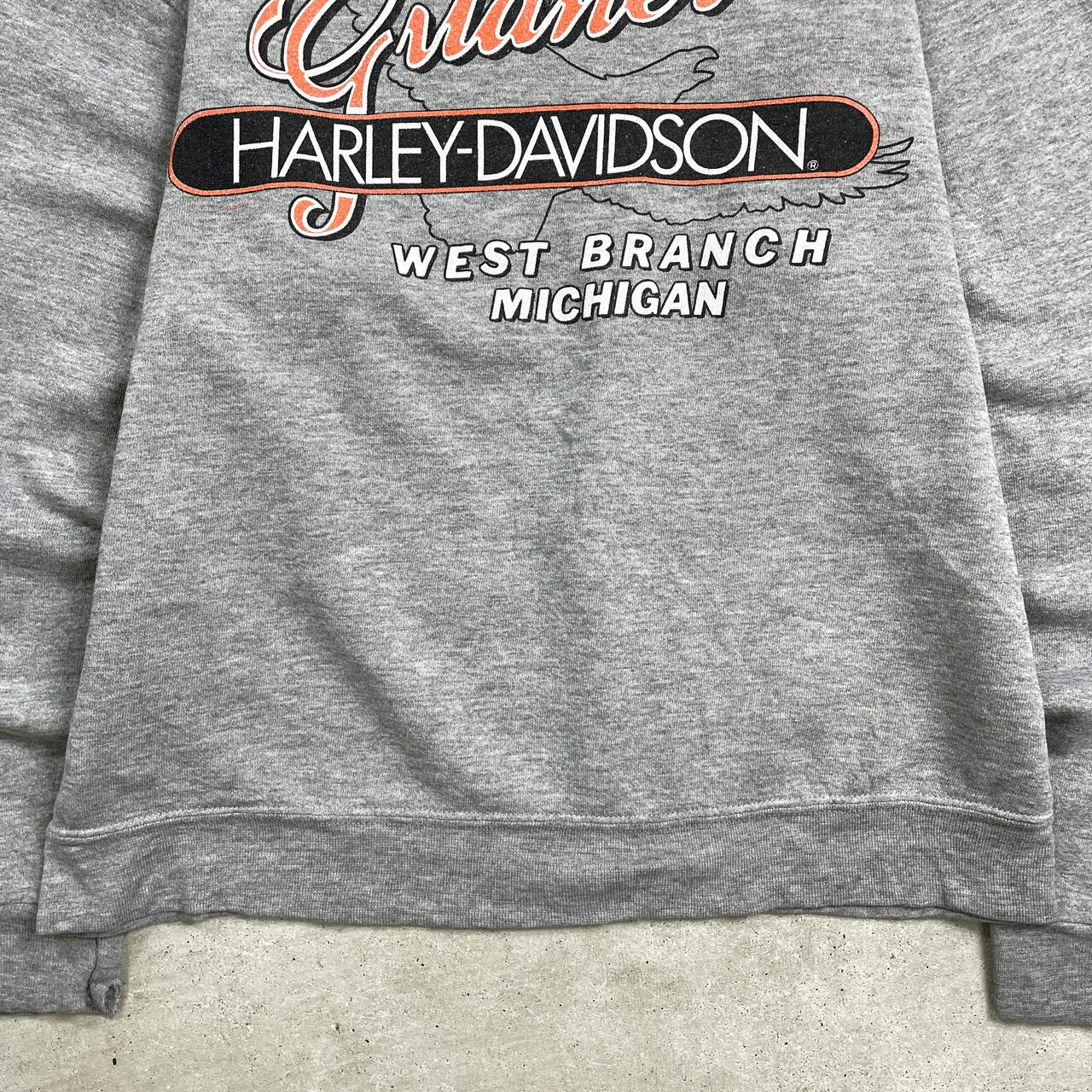 00年代 Harley-Davidson ハーレーダビッドソン 両面プリント 