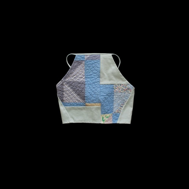 Re; project / 【Halter Panel Top  meets Denim】1930s American Patchwork Quilted