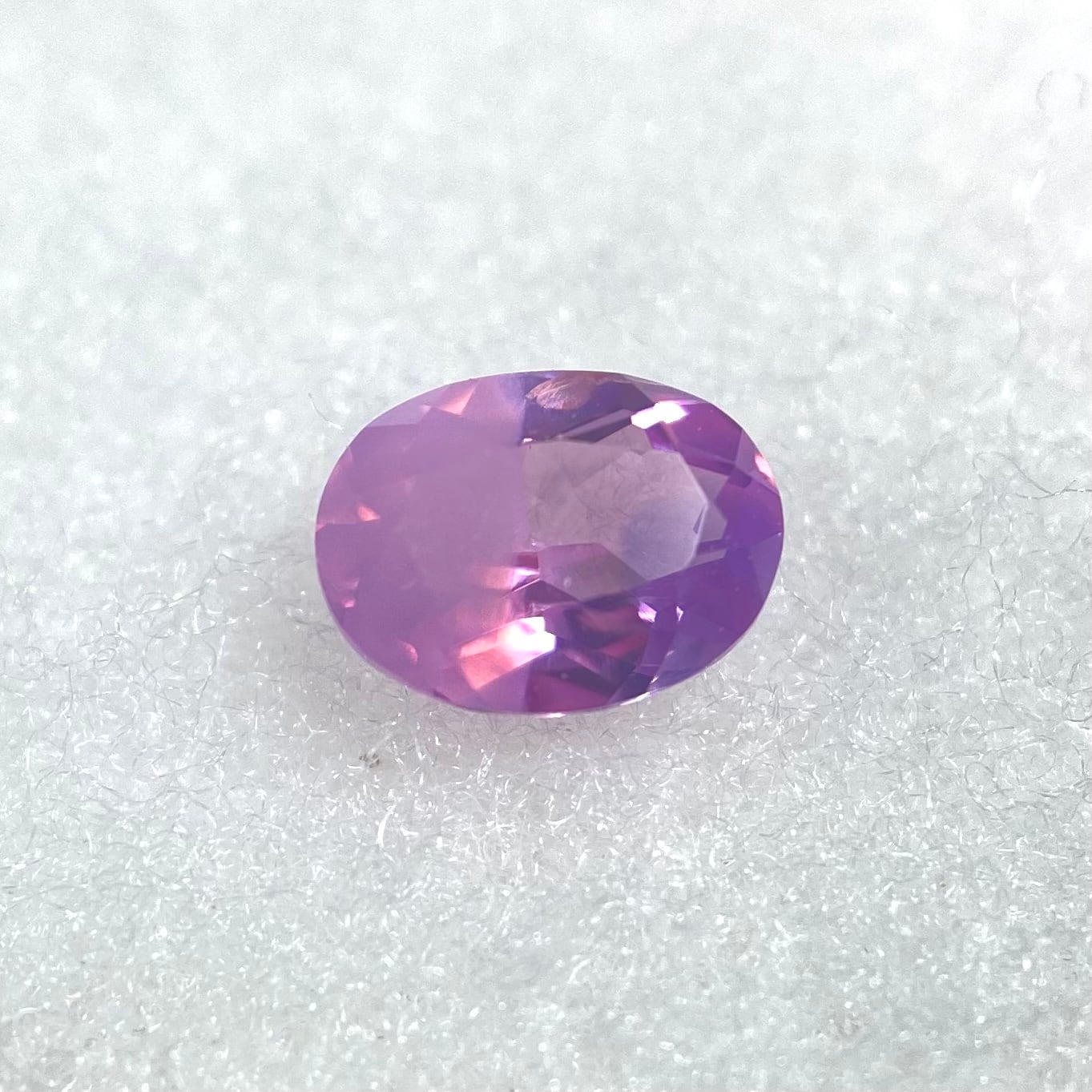 いちごミルクなバイカラーサファイア