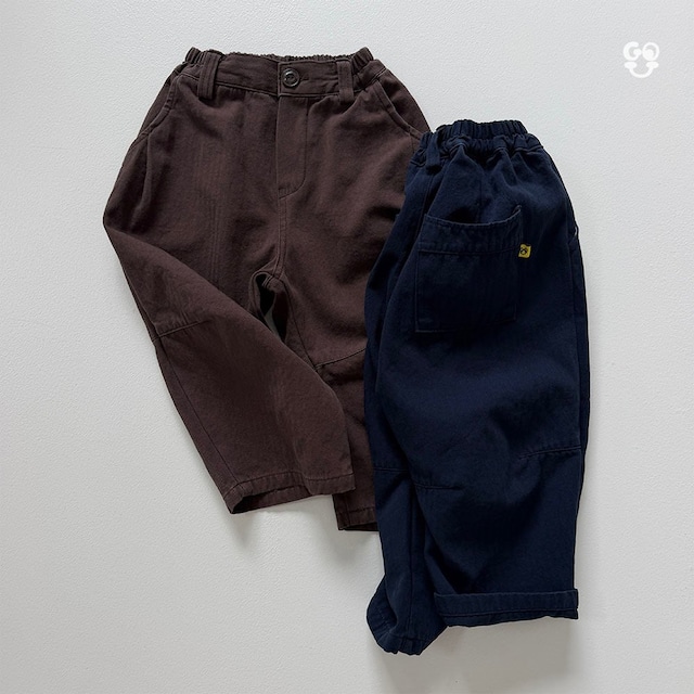 【取寄】gou|curve pants|カーブパンツ|XS-JL|kids&jr|26 autumn