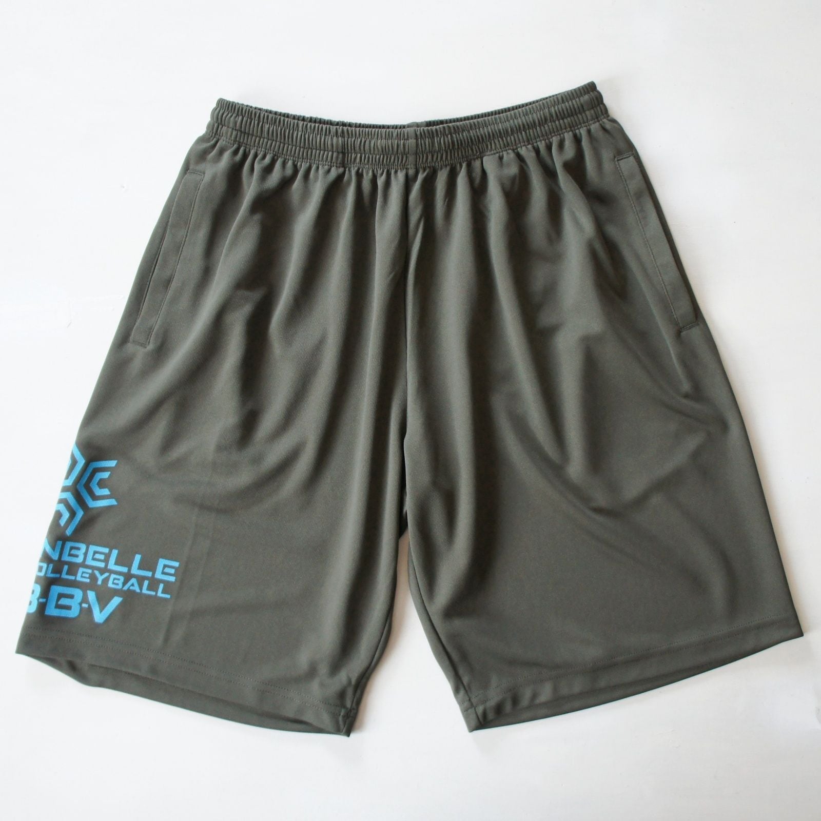 ドライハーフパンツ OBBV(アーミーグリーンカーキ×サックス) | OCEAN BELLE