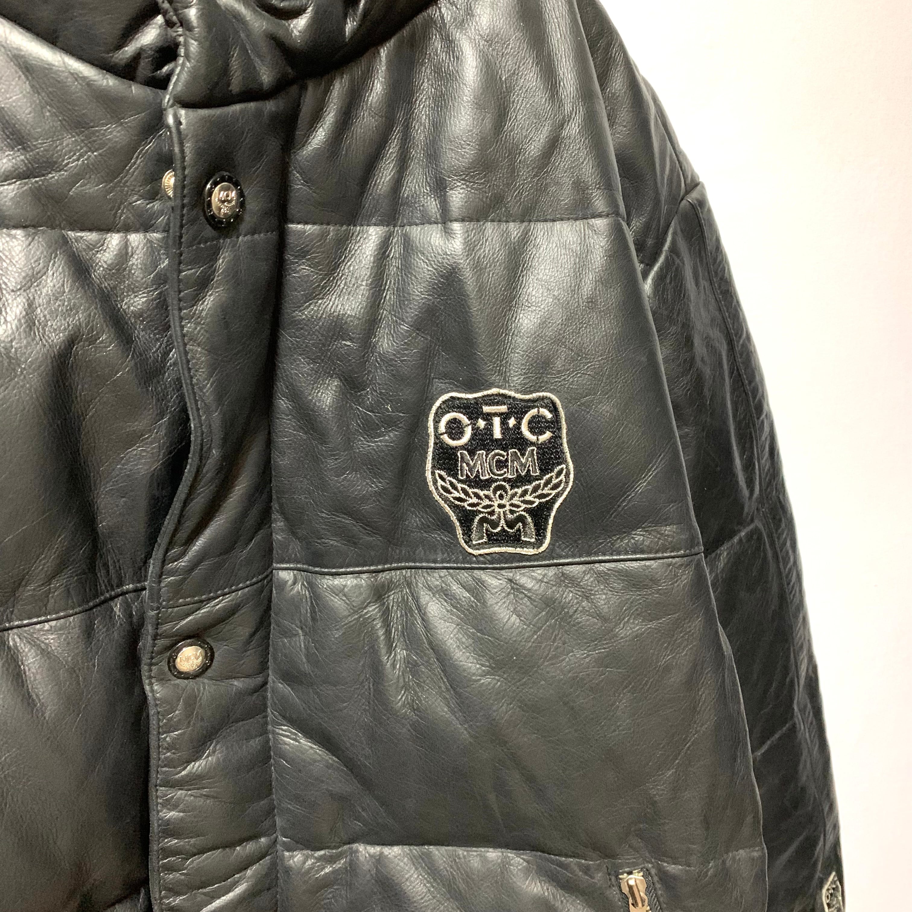 OTC by MCM Leather Down Jacket | 古着屋 SALVATION WEAR