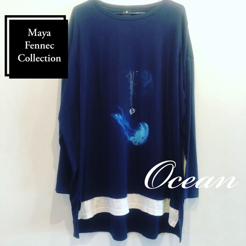 Ocean 　21  -Tee shirts-　【Maya Fennec】