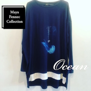 Ocean 　21  -Tee shirts-　【Maya Fennec】