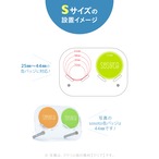 缶バッジスタンド2個用〈ワイド型〉