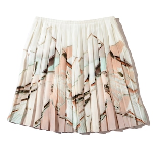 (unused)  Co|te   silk  pleated skirt