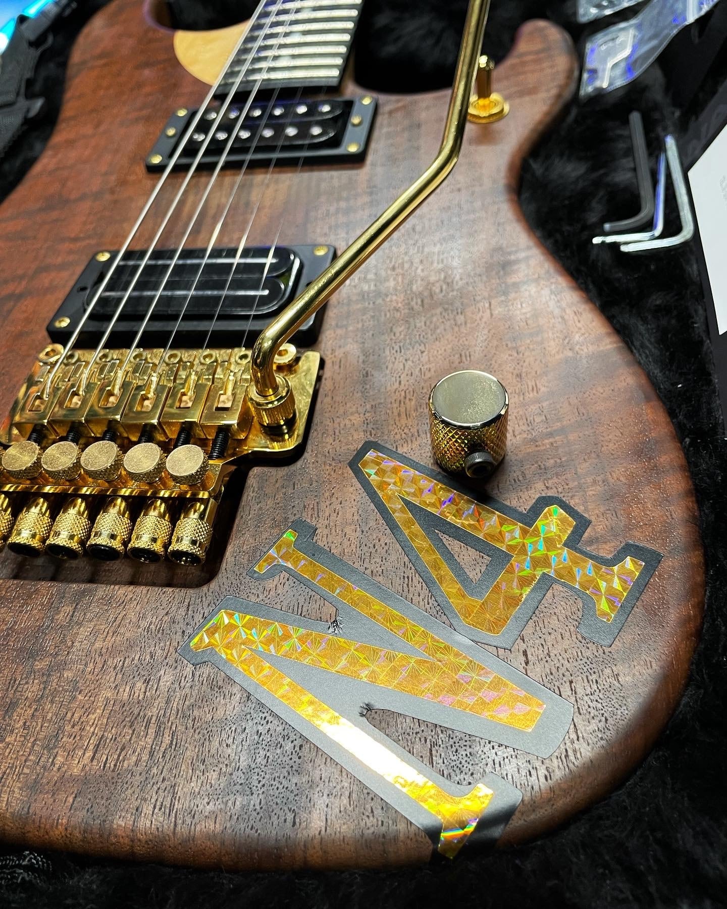 washburn N4 walnut.カスタム！ヌーノ nuno ウォールナット | www ...