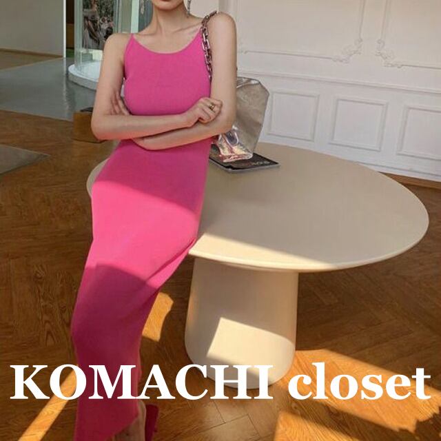 【送料無料】 ワンピース タイトロングワンピース ニットロングワンピース フレンチ ロング丈 ノースリーブ ハイウエスト スリム 細身 韓国 レディース かわいい 可愛い キュート 大人可愛い 大人女子 シンプル きれいめ 大人 気品 上品 おしゃれ お洒落 こなれ感 きちんと 大人女子 セクシー クール エレガント フェミニン S M L ピンク ブルー ブラック 夏 オルチャン 20代 30代 40代 お呼ばれ デート 休日 旅行 普段使い コーデ トレンド 美脚 脚長 スタイル