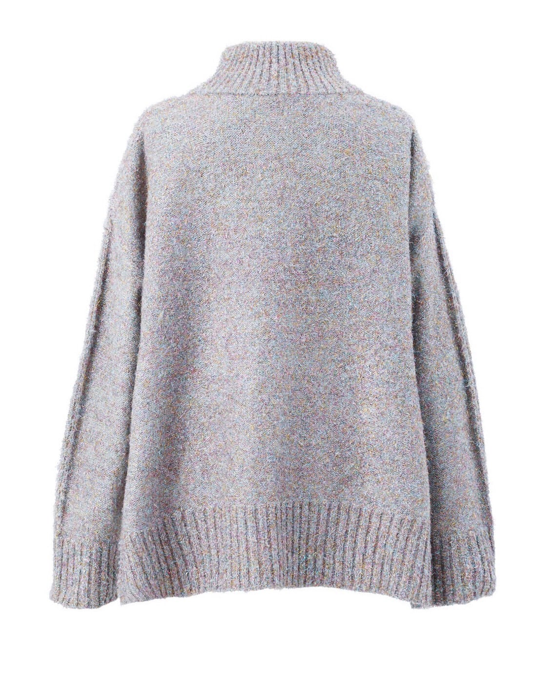 ラメショートニットプルオーバー Aurore マルチカラー | Cygne 