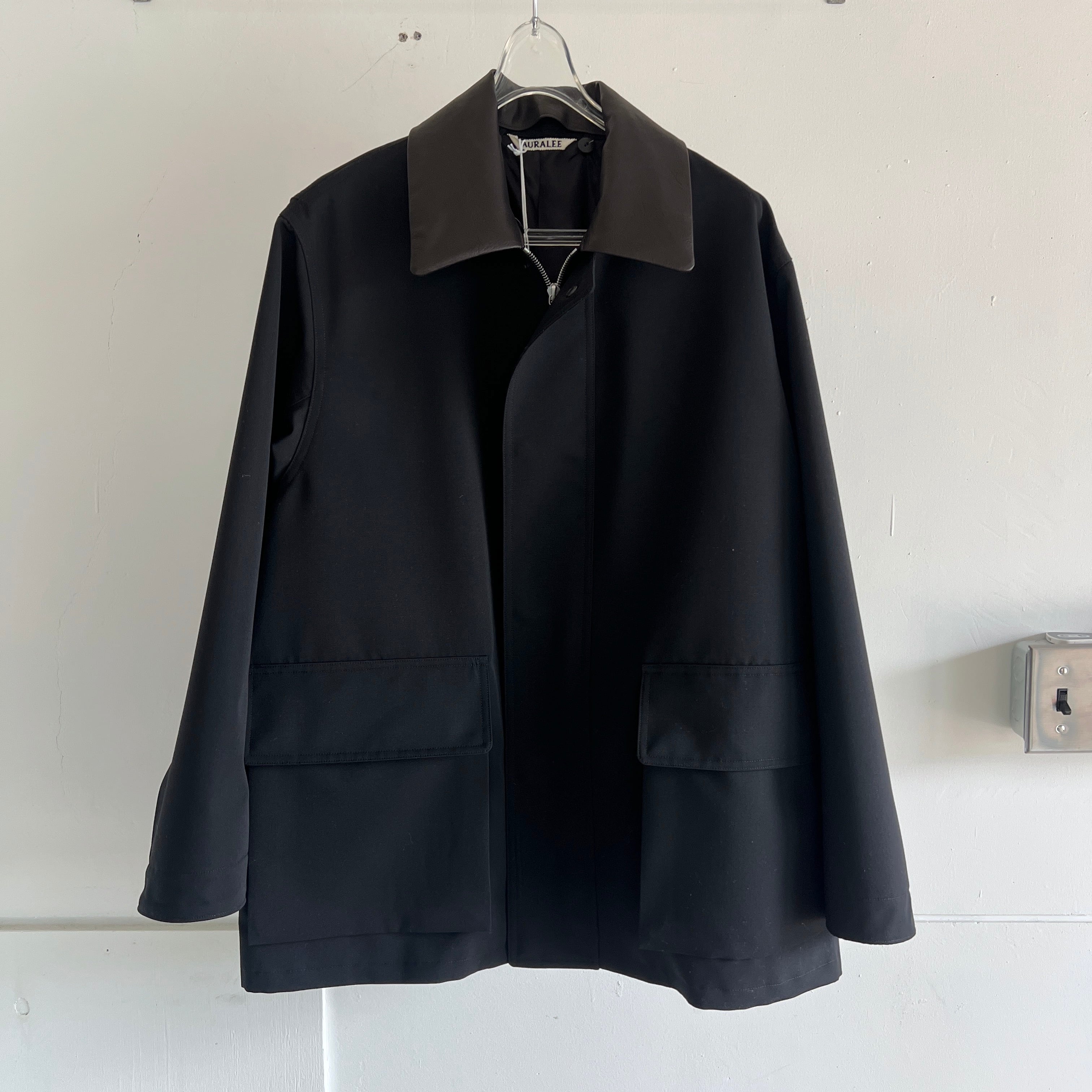 AURALEE/オーラリー・WOOL MAX CANVAS BLOUSON | a flat shop
