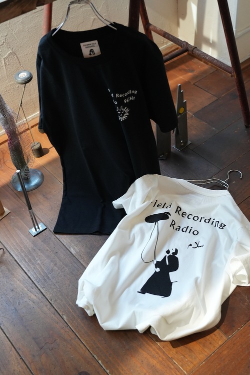 TACOMA FUJI RECORDS / FIELD RECORDING RADIO Tee designed by Noriteru Minezaki