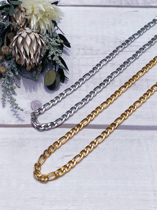 Figaro necklace(5mm.50-55cm)