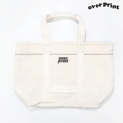 【over print】Canvas Tote bag