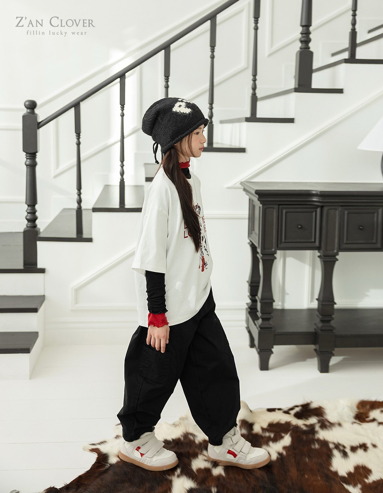 ZAN CLOVER［取寄］love dalmatian tee 26winter
