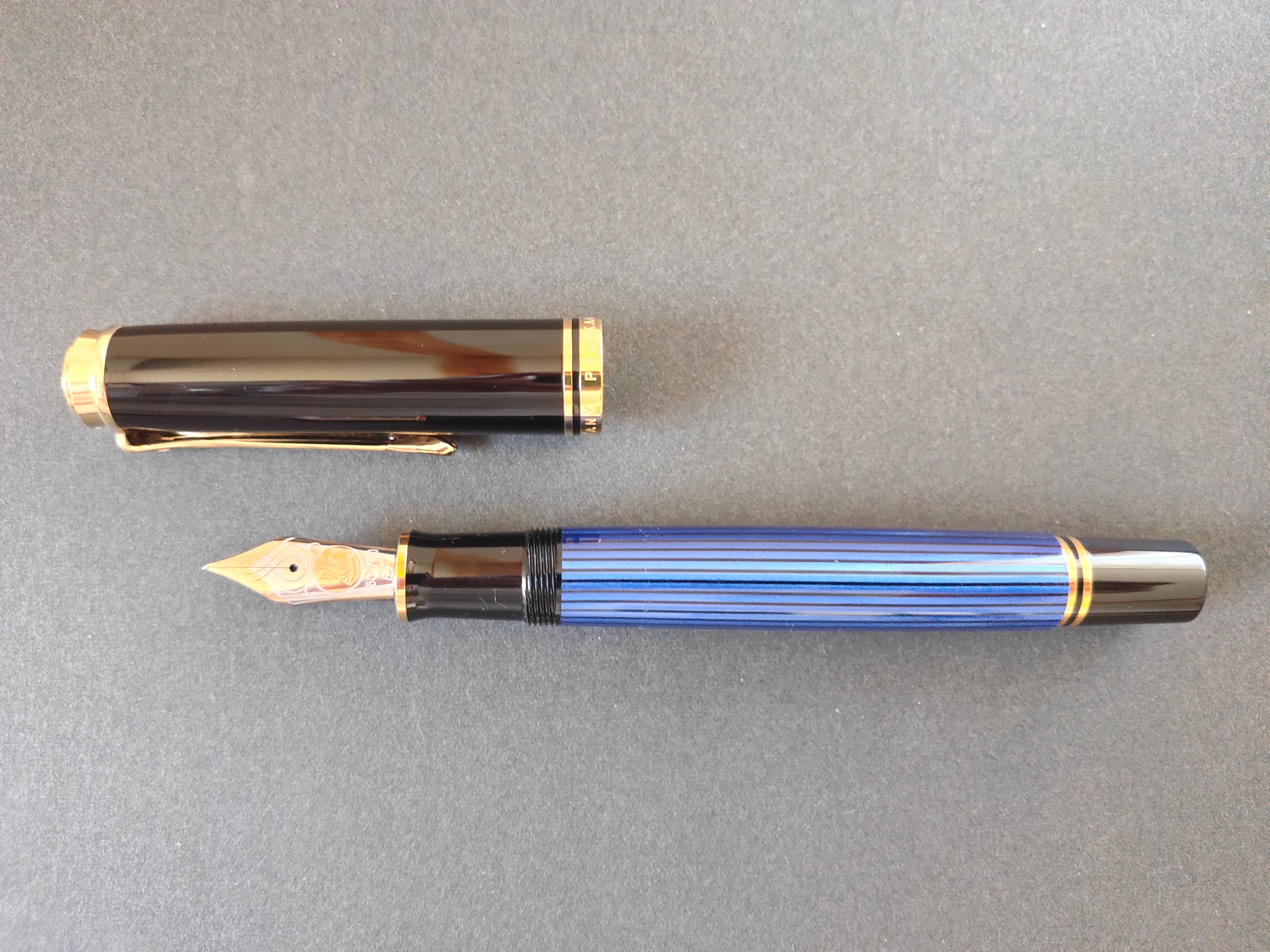 値下】美品 Pelikan スーべレーン M800 青縞 Bニブ | monsterdog.com.br