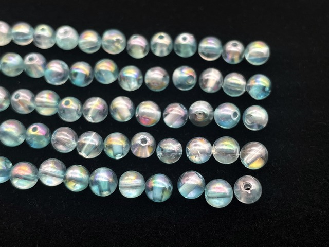 ハンドメイドビーズ素材セット（アクアオーラ）