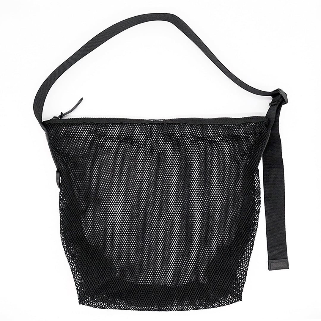Brick (ブリック) Mesh Zip Shoulder Bag [Black] ショルダーバッグ