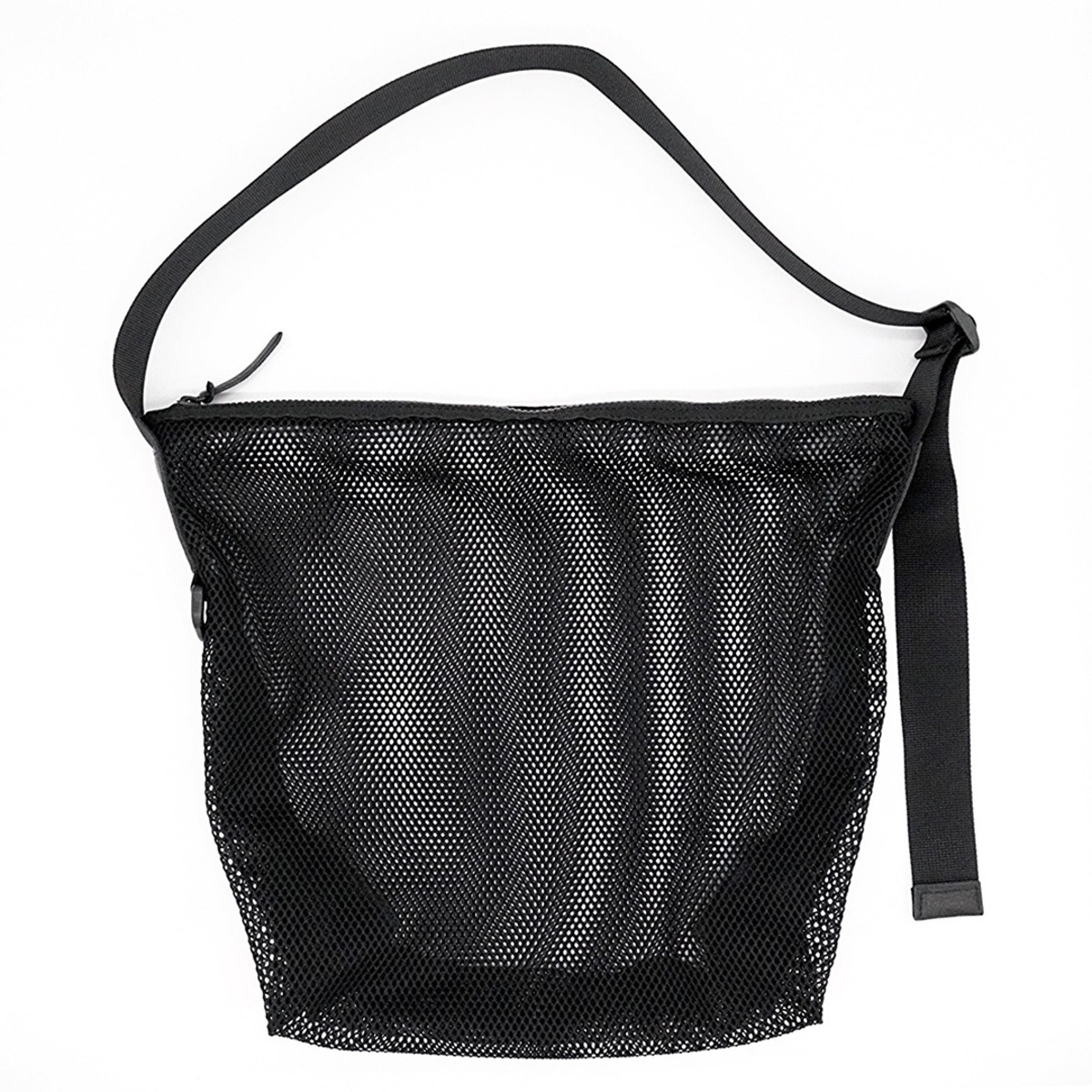 Brick (ブリック) Mesh Zip Shoulder Bag [Black] ショルダーバッグ 