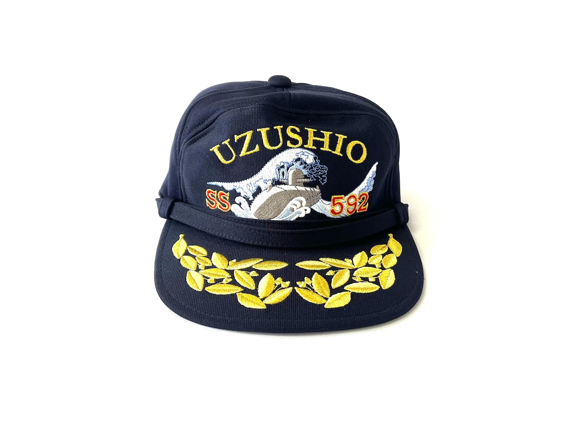キャップ 潜水艦うずしお （将官用） 横須賀第2潜水隊群第2潜水隊 