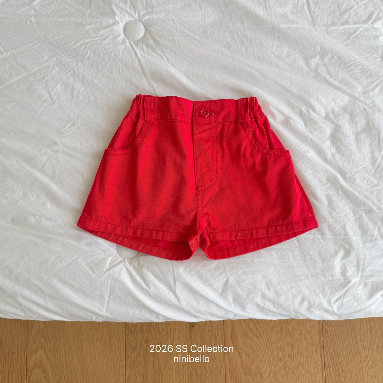 [ninibello] Toyhaf Pants / [니니벨로] 토이하프팬츠
