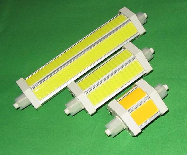 Cob 118 ミリメートル led r7s ライト 8 ワット cob led r7s ライト交換80 ワット ハロゲン ランプ ac85-265v 3年保証