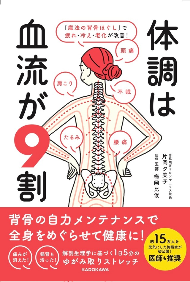 【書籍】体調は血流が９割　著：片岡夕美子