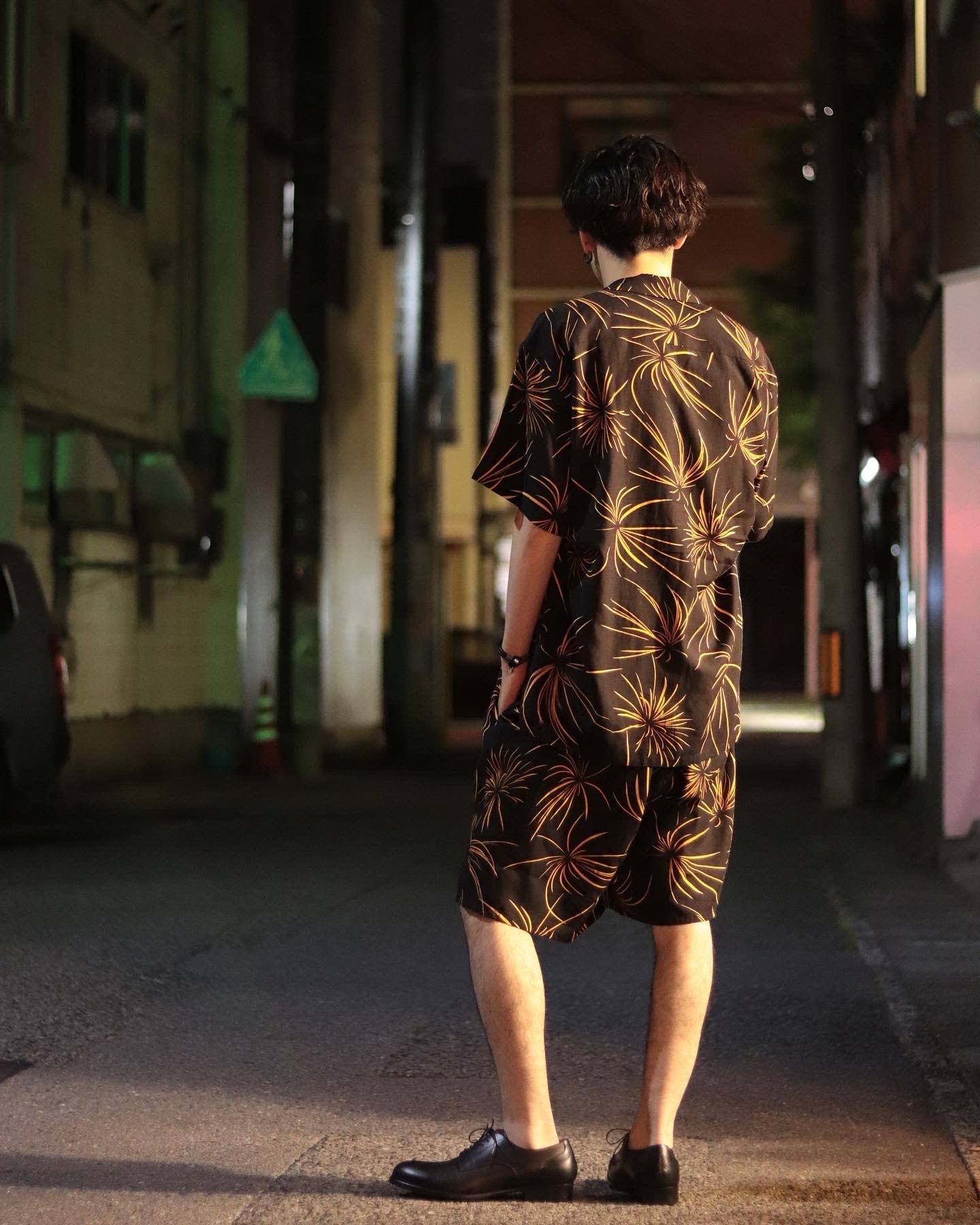 ANACHRONORM/アナクロノーム FIREWORKS ROOM EASY SHORTS AN154 | MAMBO