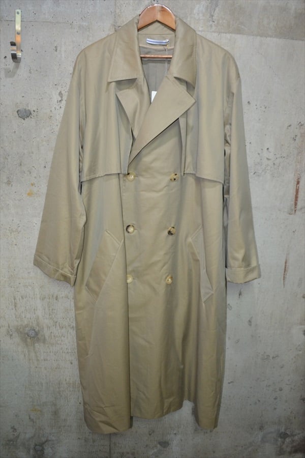 クリスタセヤ CristaSeya OVERSIZED COTTON TRENCH オーバーサイズ