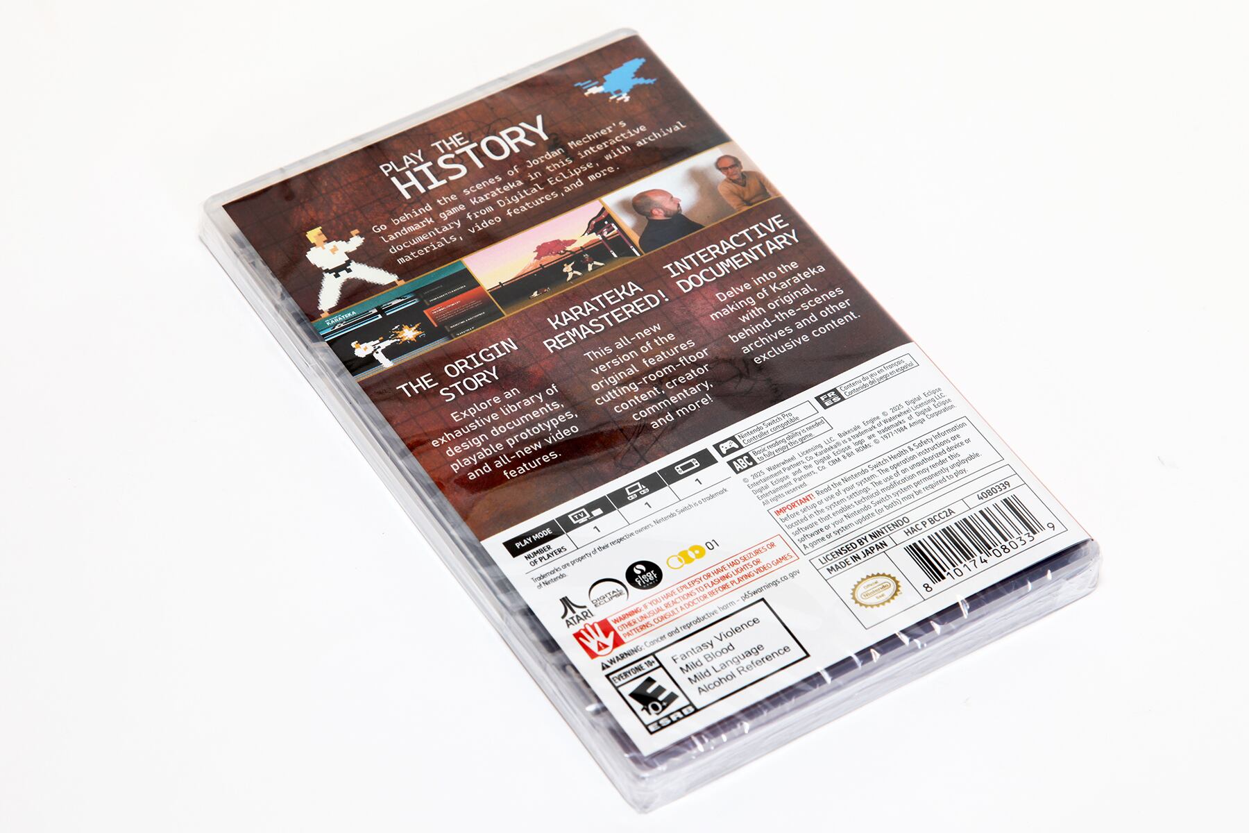 【新品】カラテカ（THE MAKING OF KARATEKA） 新品】カラテカ（THE MAKING OF KARATEKA） | RareGames-Japan