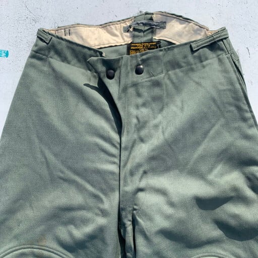 50's U.S.AIR FORCE E-1B フライングトラウザーズ セージ ウール MIL-T