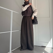 Tie belt wide curve PT/brown