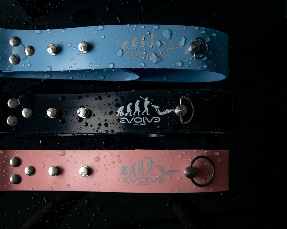 エボルブアプネアシリコンウェイトベルト Evolve Apnea Silicone