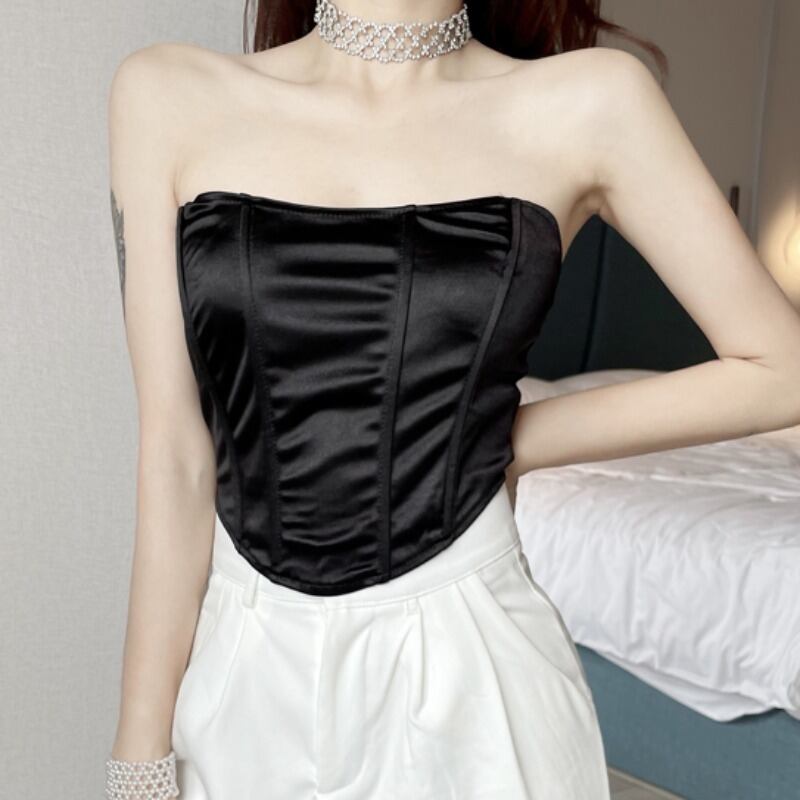 バックストラップレストップス サマースタイルショートレディース 夏物 ハンチェンe56470182935