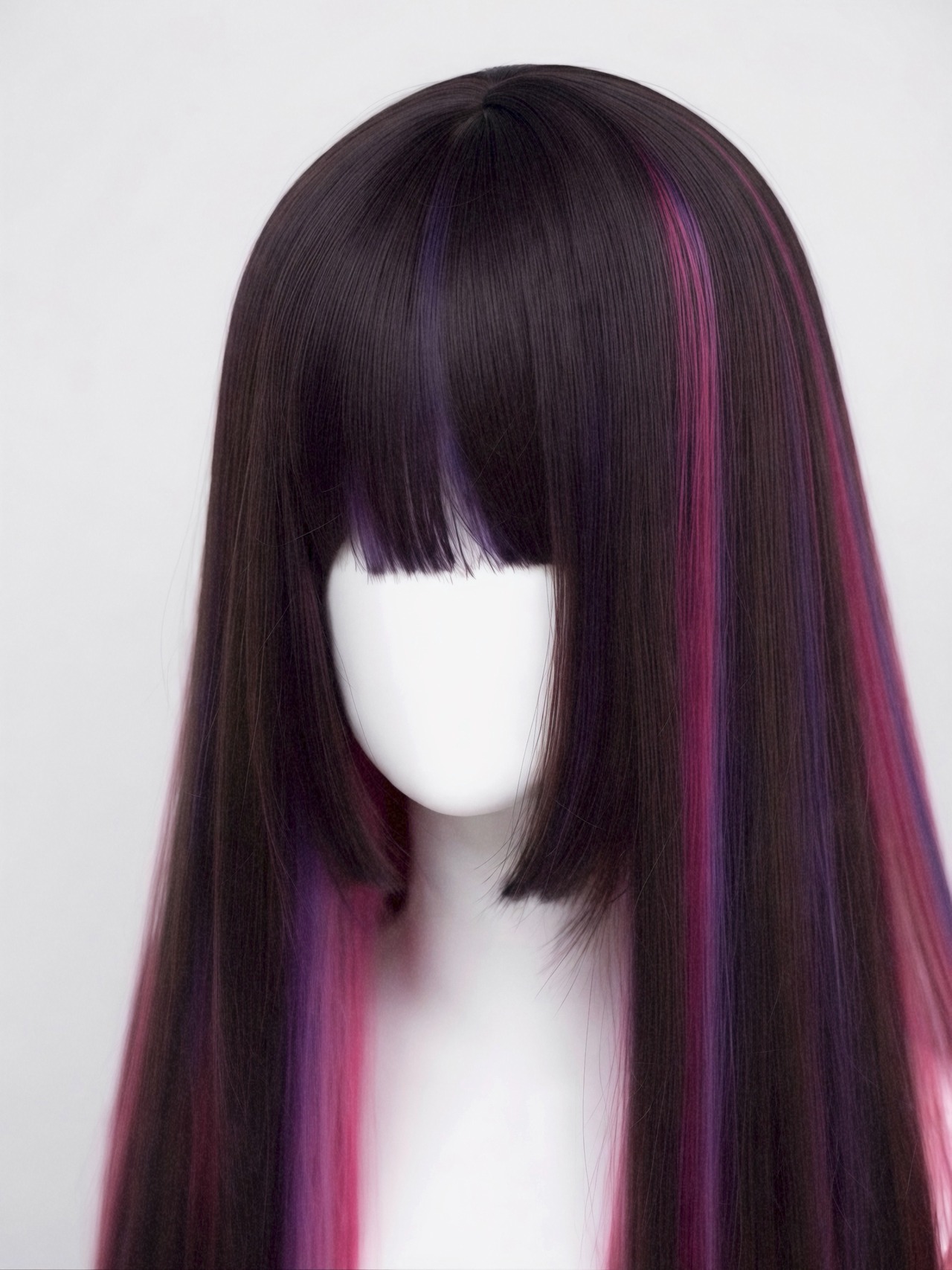 Basic - Raspberry Purple【商品番号 1054】レースフロントなし×