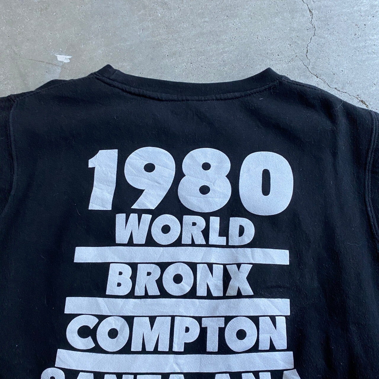 Stussy ステューシー WORLD TOUR スウェット メンズS 古着トレーナー 