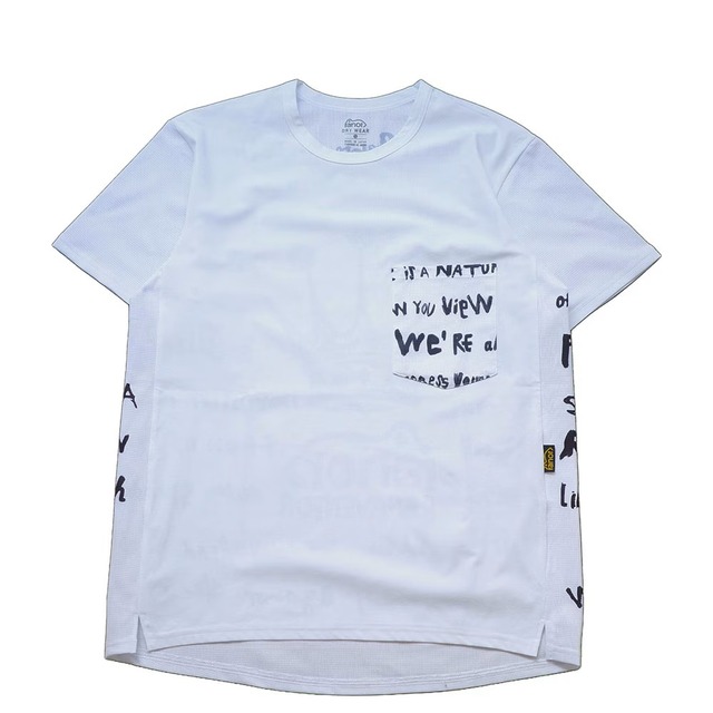 ranor SR-graphic＋MHLG T-SHIRT WHITE