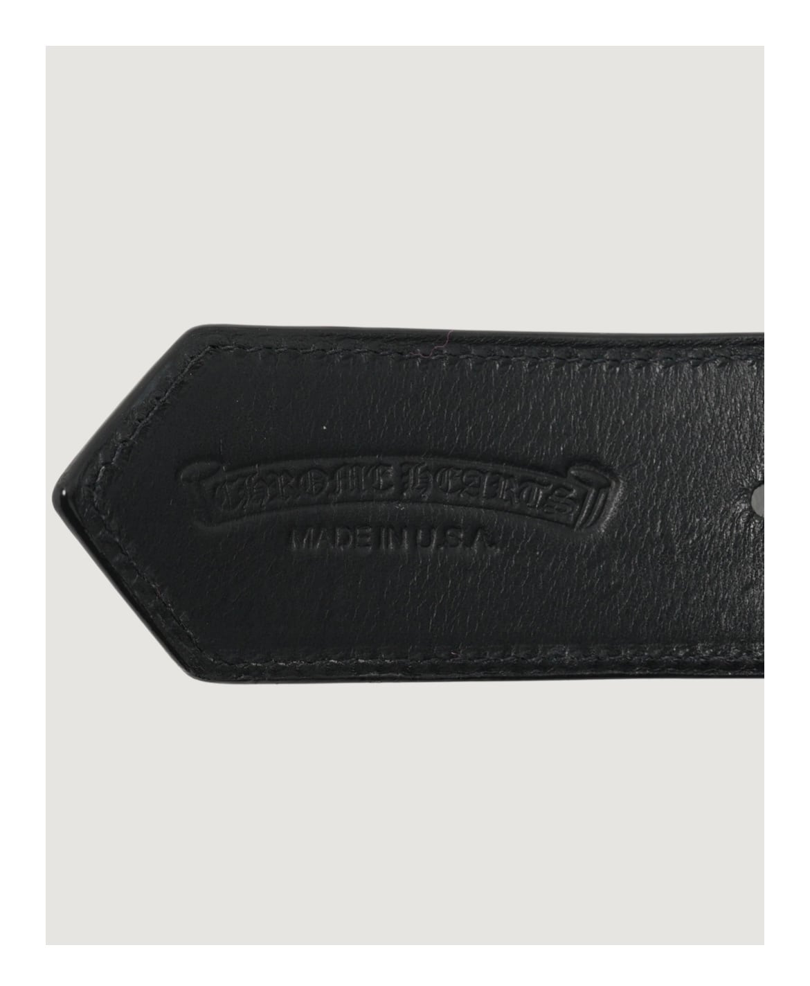 CHROME HEARTS クロムハーツ Pyramid Cross Studded Roller Belt