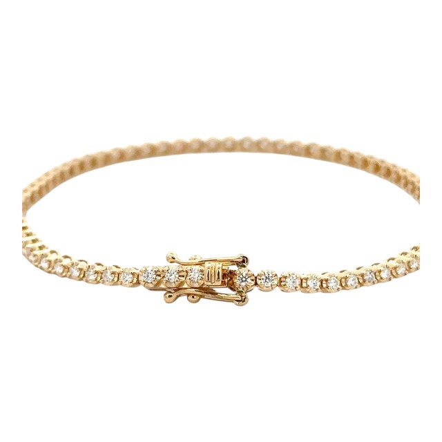 K18YG 1.03c ﾀﾞｲﾔ ﾃﾆｽﾌﾞﾚｽ