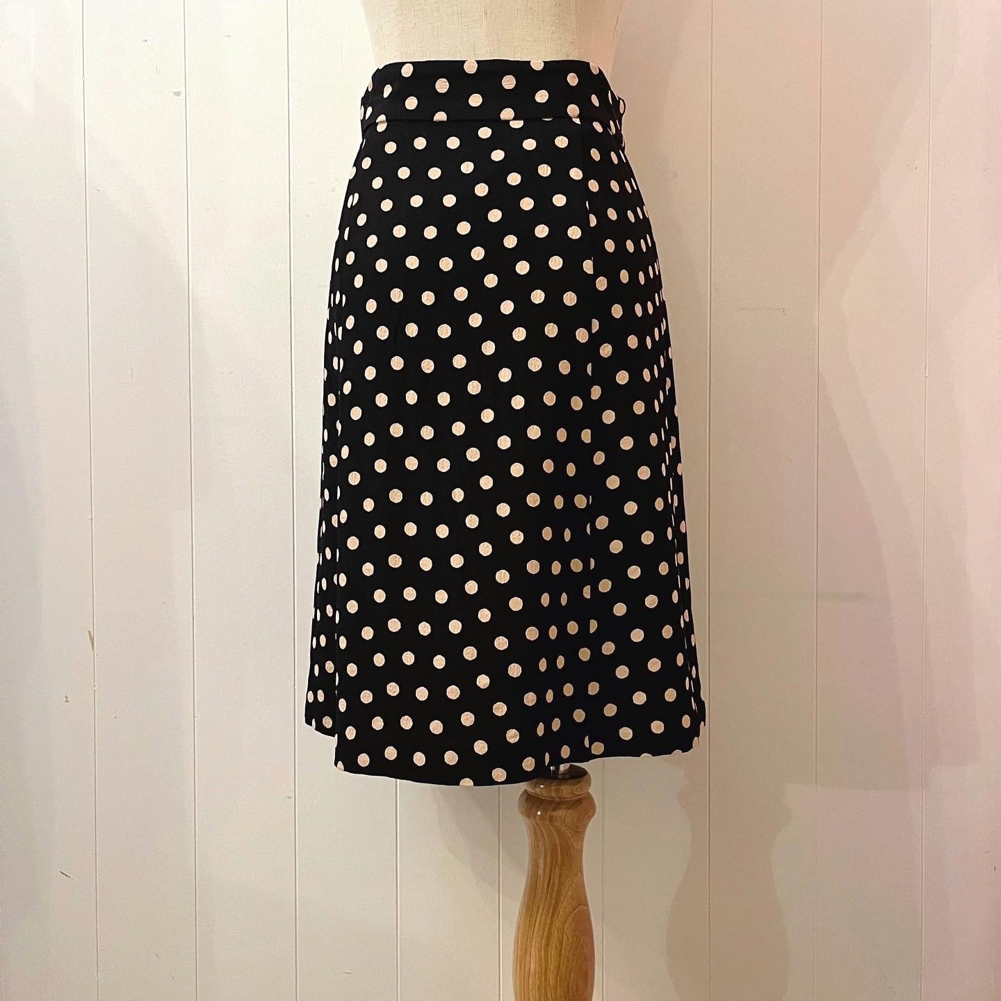 JILLSTUART / cream dot mini skirt