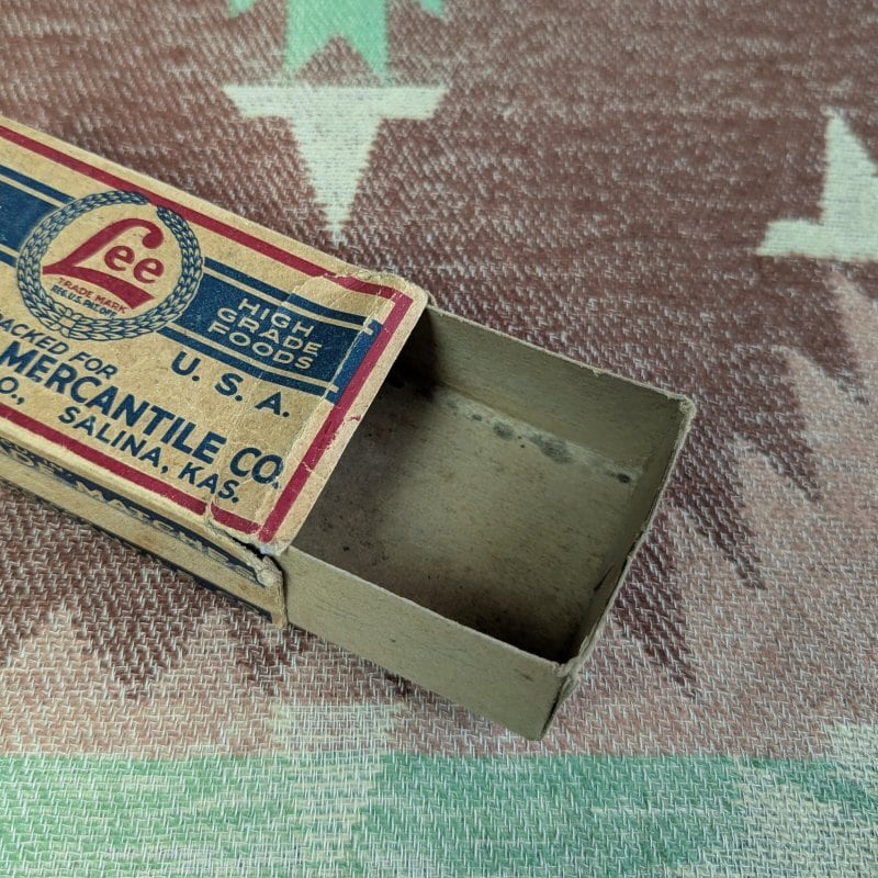 40s THE H.D.LEE MERCANTILE CO. Match Box | Wonder Wear